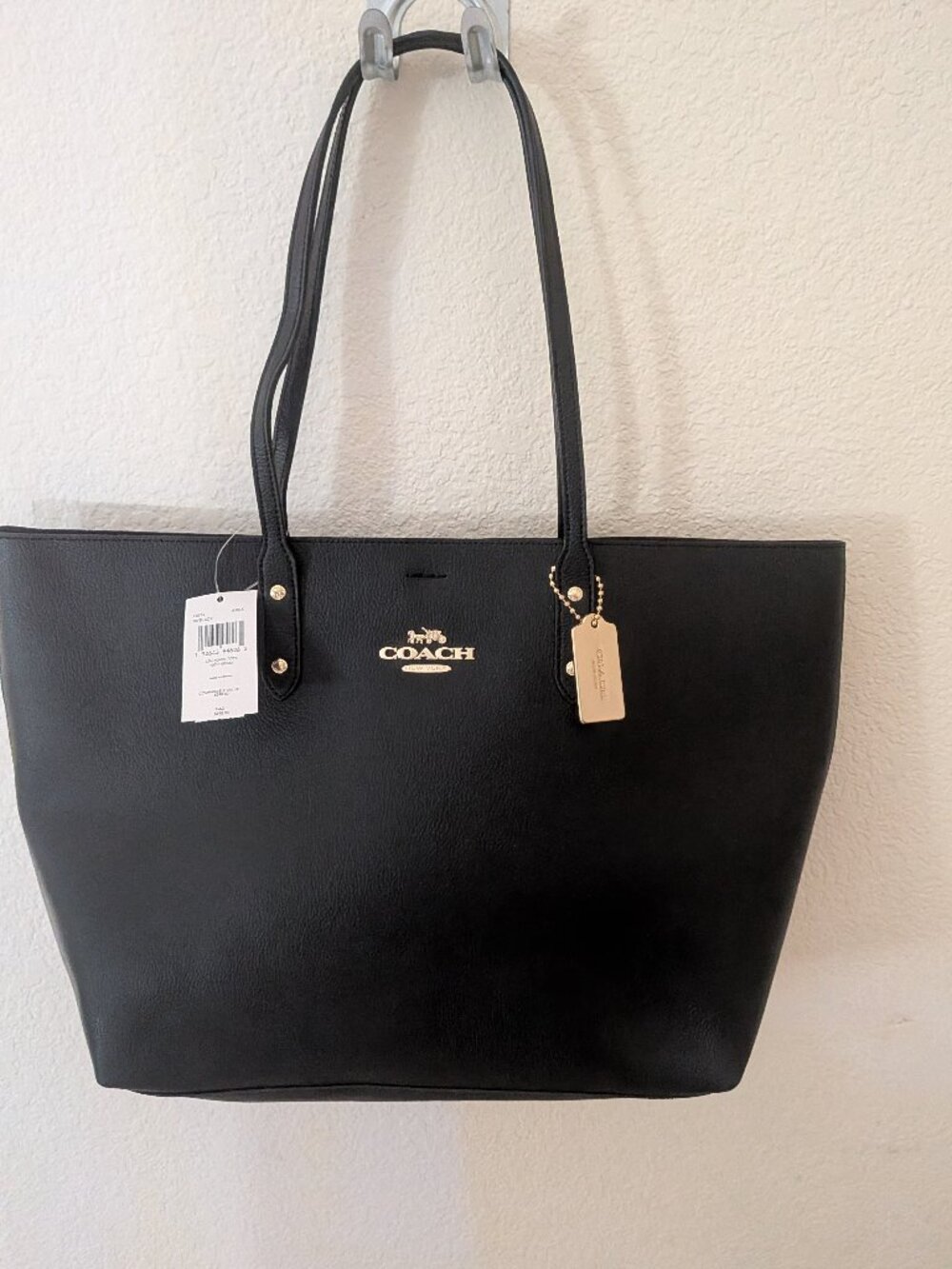 Coach Black Tote Bag, Brand New with Tags, $150